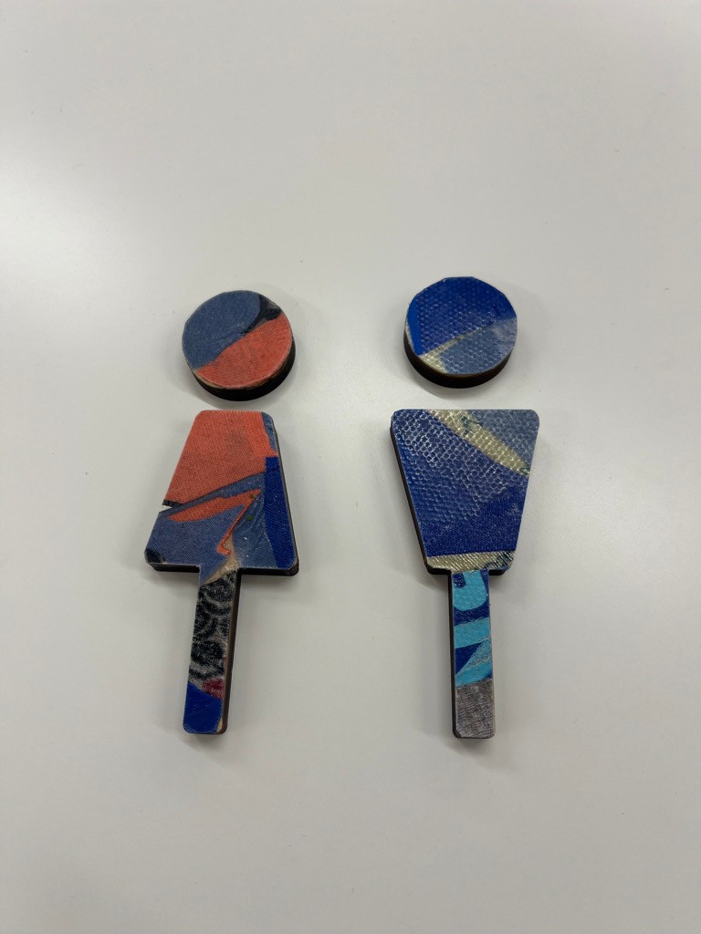 コラージュ作品1